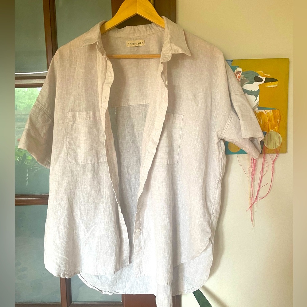 Tradlands linen shirt size XL